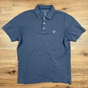blue american‎ eagle polo shirt